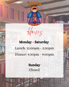 LaChozaWinter&RegularHours